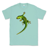 Seafoam Green Lizard Illustrations Classic Tee - LillyAllenDesigns