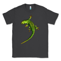 Smoke Green Lizard Illustrations Classic Tee - LillyAllenDesigns