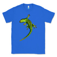 True Royal Green Lizard Illustrations Classic Tee - LillyAllenDesigns