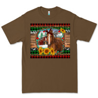 Cacao christmas farm and horse Premium Tee - RanaPortraitStore