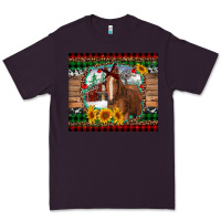 Plum christmas farm and horse Premium Tee - RanaPortraitStore