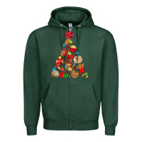 Sports Green mexican christmas tree Zipper Hoodie - MaliasSmallBusiness