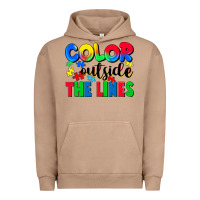 Pigment Burro Color outside the lines Urban Hoodie - CowGirlArtShop