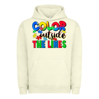 Pigment Pistachio Color outside the lines Urban Hoodie - CowGirlArtShop