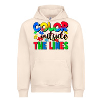 Sandshell Color outside the lines Urban Hoodie - CowGirlArtShop