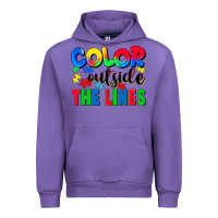 Tulip Color outside the lines Urban Hoodie - CowGirlArtShop