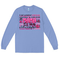 Colony Blue mama its okay typography Long Sleeve Tee - JahusDesignShop