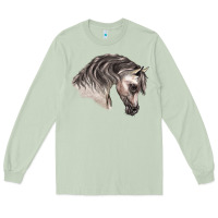 Matcha Arabian Horse Long Sleeve Tee - LillyAllenDesigns