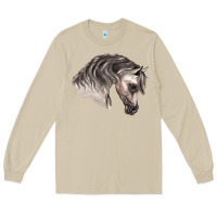 Mushroom Arabian Horse Long Sleeve Tee - LillyAllenDesigns