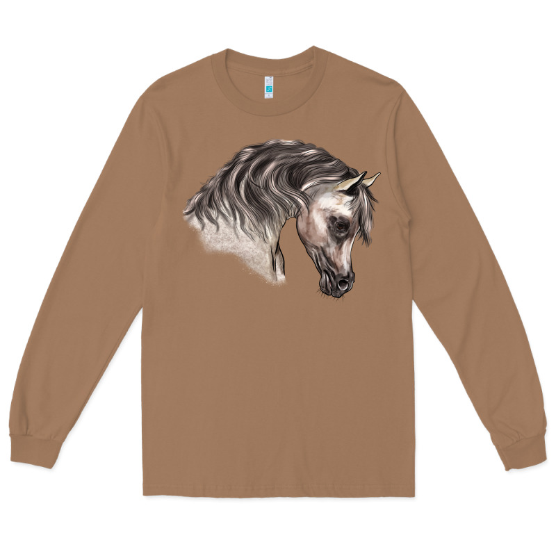 Arabian Horse Long Sleeve Tee by LillyAllenDesigns | Teevron