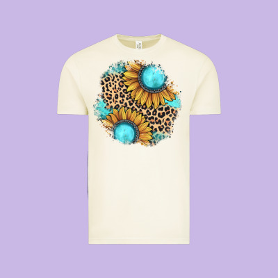 Gemstone Leopard Patch Vintage Tee Designed By Jahusdesignshop