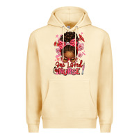 Pina Colada one loved nurse afro messy bun Premium Hoodie - texasbilliewilder