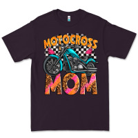 Plum motocross mom Premium Tee - texasbilliewilder
