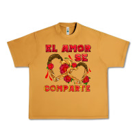 Peanut Butter el amor se comparte with churros Urban Heavy Tee - AdoDesignShop