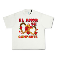 Pistachio el amor se comparte with churros Urban Heavy Tee - AdoDesignShop