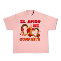 Salmon el amor se comparte with churros Urban Heavy Tee - AdoDesignShop