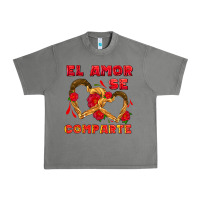 Tornado el amor se comparte with churros Urban Heavy Tee - AdoDesignShop