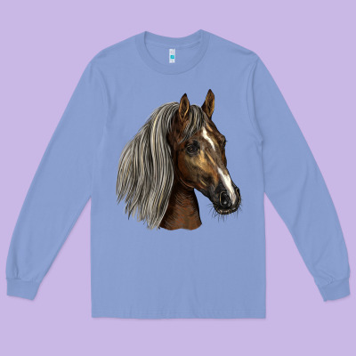 Tennessee Horse Long Sleeve Tee Designed By Lillyallendesigns