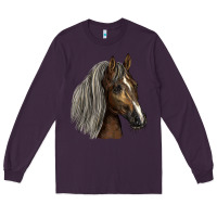 Plum Tennessee Horse Long Sleeve Tee - LillyAllenDesigns