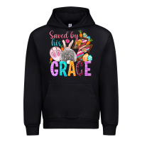 Foreset Green Saved by his grace Easter Day Urban Hoodie - HowdyJamesFarm
