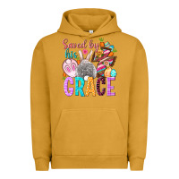 Saved By His Grace Easter Day Urban Hoodie | Teevron
