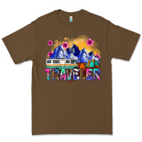 Cacao traveler Premium Tee - Zillion Design Studio