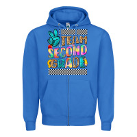 True Royal team second grade Zipper Hoodie - NancyCooperArtShop