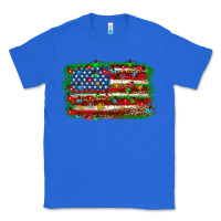 True Royal Christmas american flag Classic Tee - NancyCooperArtShop