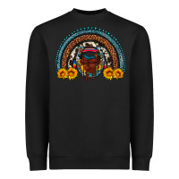 Black saddle sunflower horseshoe rainbow Heavyweight Sweatshirt - Artiststas