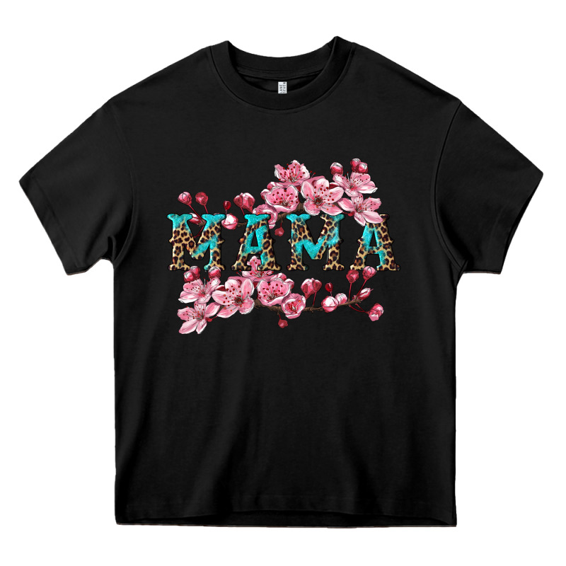 Mama With Cherry Blossoms Heavy Core Tee by Artiststas | Teevron