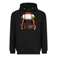 Black western you serious clark christmas Heavyweight Hoodie - Jasminsmagicworld