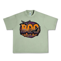 Oil Green boo Urban Heavy Tee - JahusDesignShop
