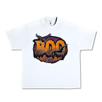 White boo Urban Heavy Tee - JahusDesignShop
