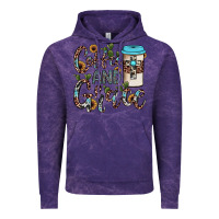 Cloud Purple coffee and grace Vintage Hoodie - JahusDesignShop