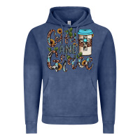 Vintage Denim coffee and grace Vintage Hoodie - JahusDesignShop