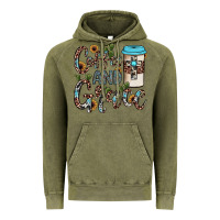 Vintage Olive coffee and grace Vintage Hoodie - JahusDesignShop