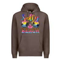 Coffee Salty beach Premium Hoodie - NancyCooperArtShop