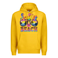 Lemon Salty beach Premium Hoodie - NancyCooperArtShop