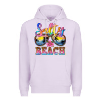 Lilac Salty beach Premium Hoodie - NancyCooperArtShop
