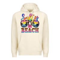 Tofu Salty beach Premium Hoodie - NancyCooperArtShop