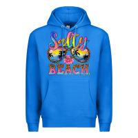 True Royal Salty beach Premium Hoodie - NancyCooperArtShop