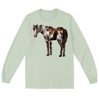Matcha Mustang Horse Long Sleeve Tee - LillyAllenDesigns