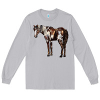 Moon Dust Mustang Horse Long Sleeve Tee - LillyAllenDesigns