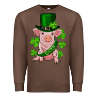 Chestnut st. patrick's day lucky baby pig Premium Sweatshirt - RanaPortraitStore