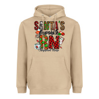 Mushroom santa's favorite rn Heavyweight Hoodie - Jasminsmagicworld
