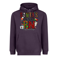 Plum santa's favorite rn Heavyweight Hoodie - Jasminsmagicworld