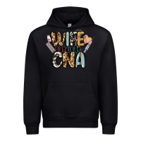 Black wife mom cna Urban Hoodie - CowGirlArtShop