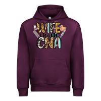 Mauve Wine wife mom cna Urban Hoodie - CowGirlArtShop