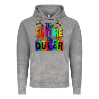 Cloud Rock the fuuture is queer Vintage Hoodie - AdoDesignShop