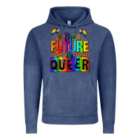 Vintage Denim the fuuture is queer Vintage Hoodie - AdoDesignShop